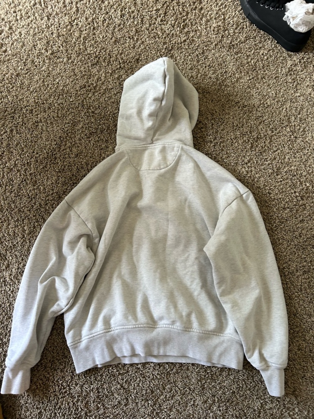 GAP Light Gray Men's Hooded Sweatshirt